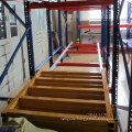 Warehouse Storage Equipment Steel Q235 Push Back Racking